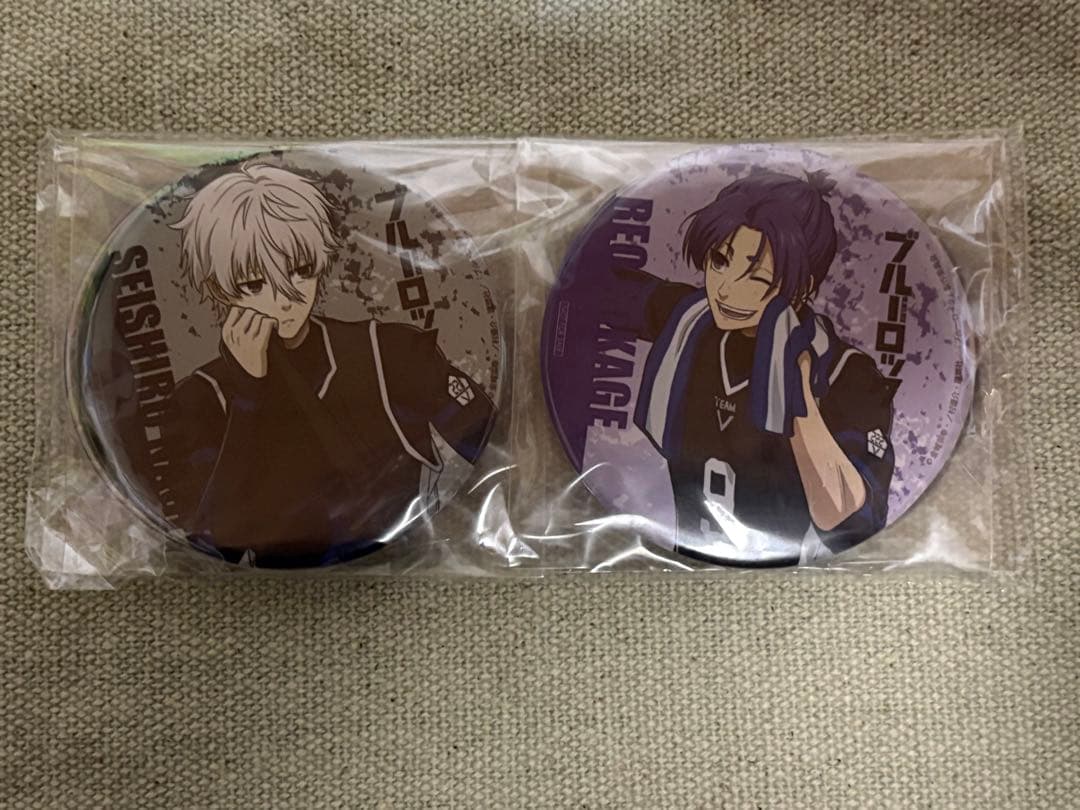 ブルーロック Blu-Ray 楽天ブックス全巻購入特典 缶バッジ4個セット