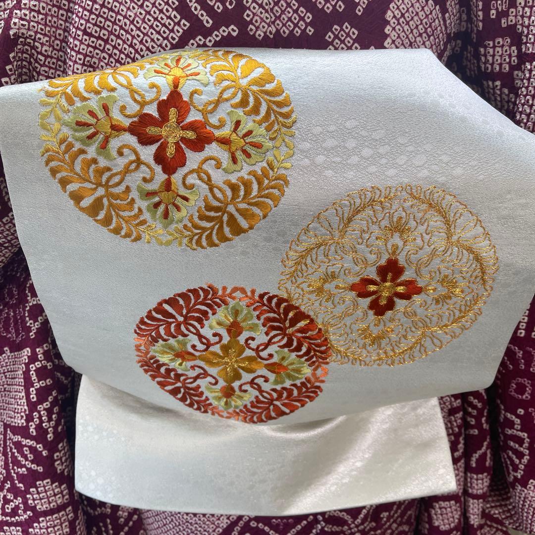 バターサンド大好き★絞り振袖★名古屋帯セット