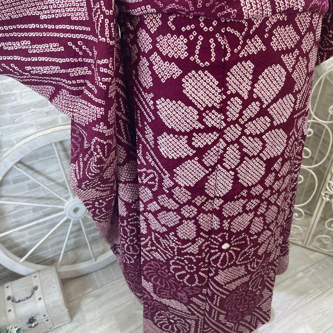 バターサンド大好き★絞り振袖★名古屋帯セット