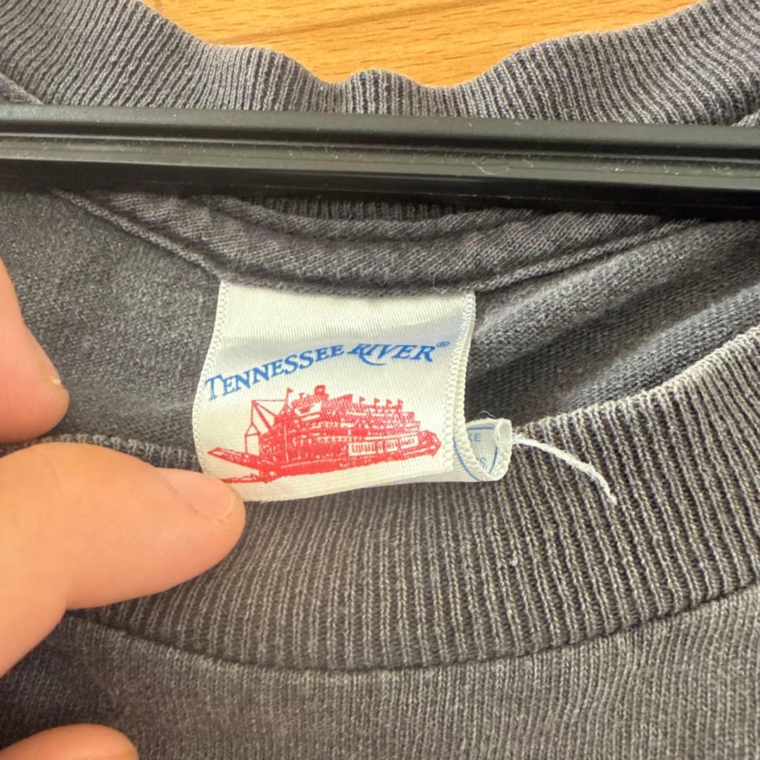 Emperor Tシャツ REVERENCE ダークグレー ビンテージ