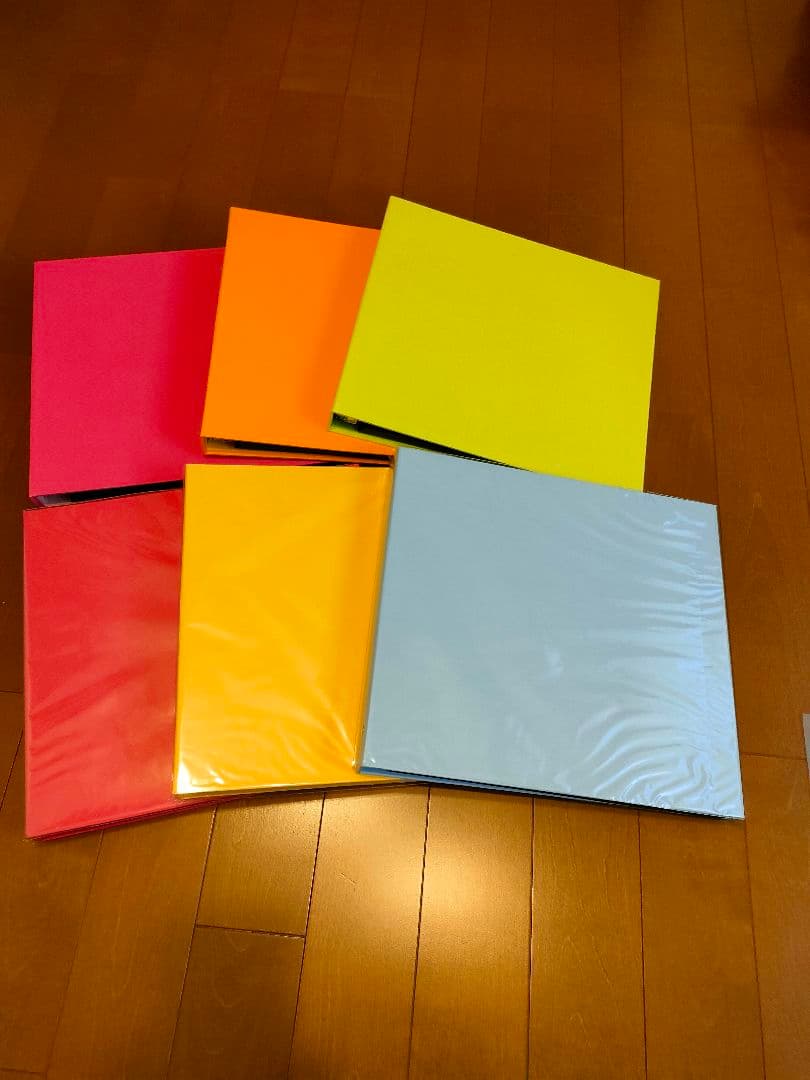 デルフォニックス　リングアルバム　Ｌサイズ　リフィル付き　6冊セット