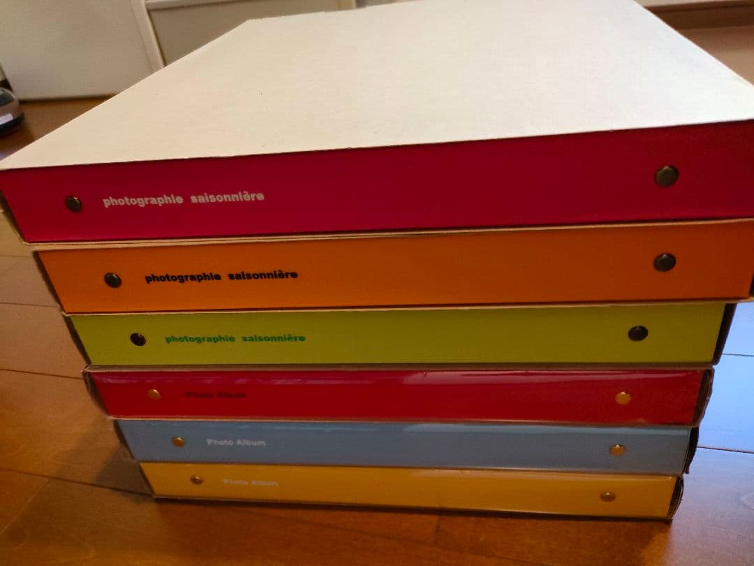 デルフォニックス　リングアルバム　Ｌサイズ　リフィル付き　6冊セット