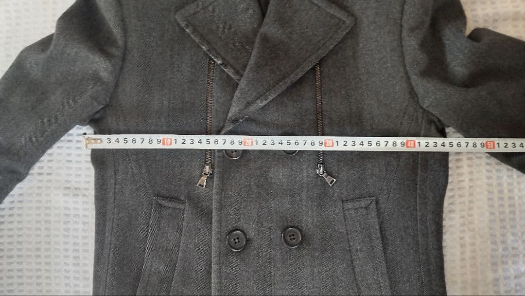 NEIL BARRETT ニールバレット グレー ダブルブレストジャケット