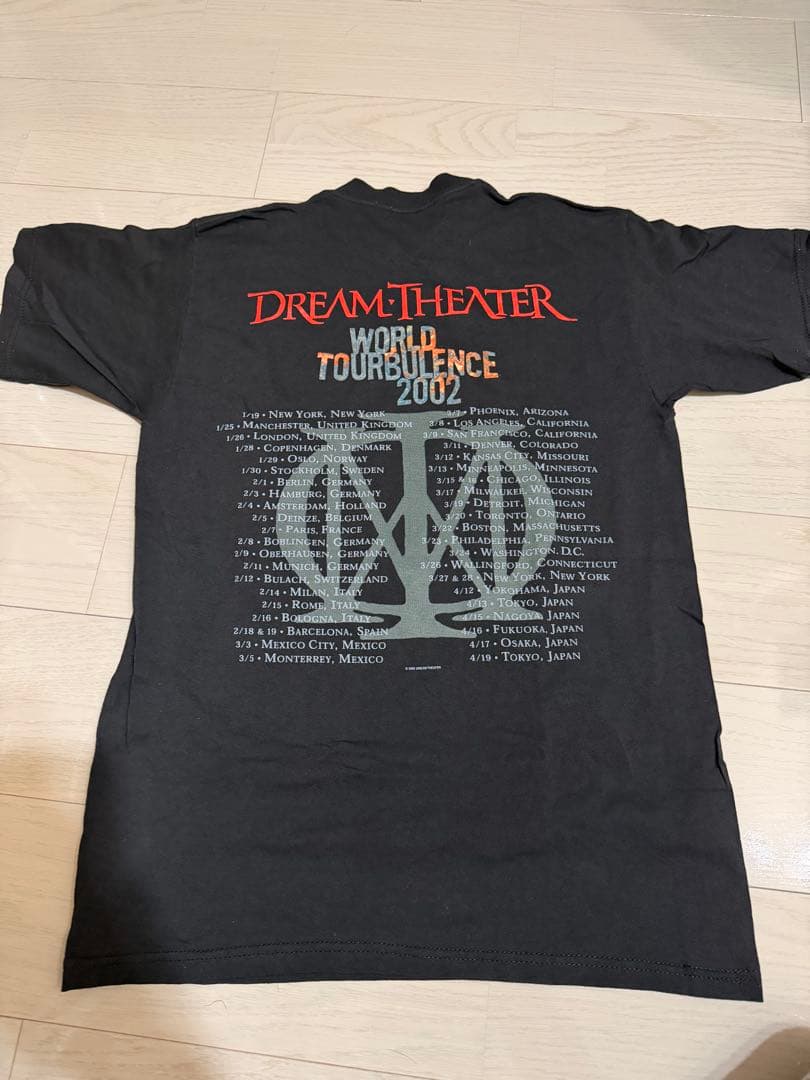 【新品、未使用】ドリームシアター Tシャツ 23年間未使用品