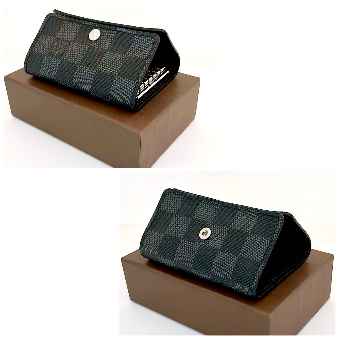 ルイヴィトン　キーケース　ダミエグラフィット　6連　ミュルティクレ6