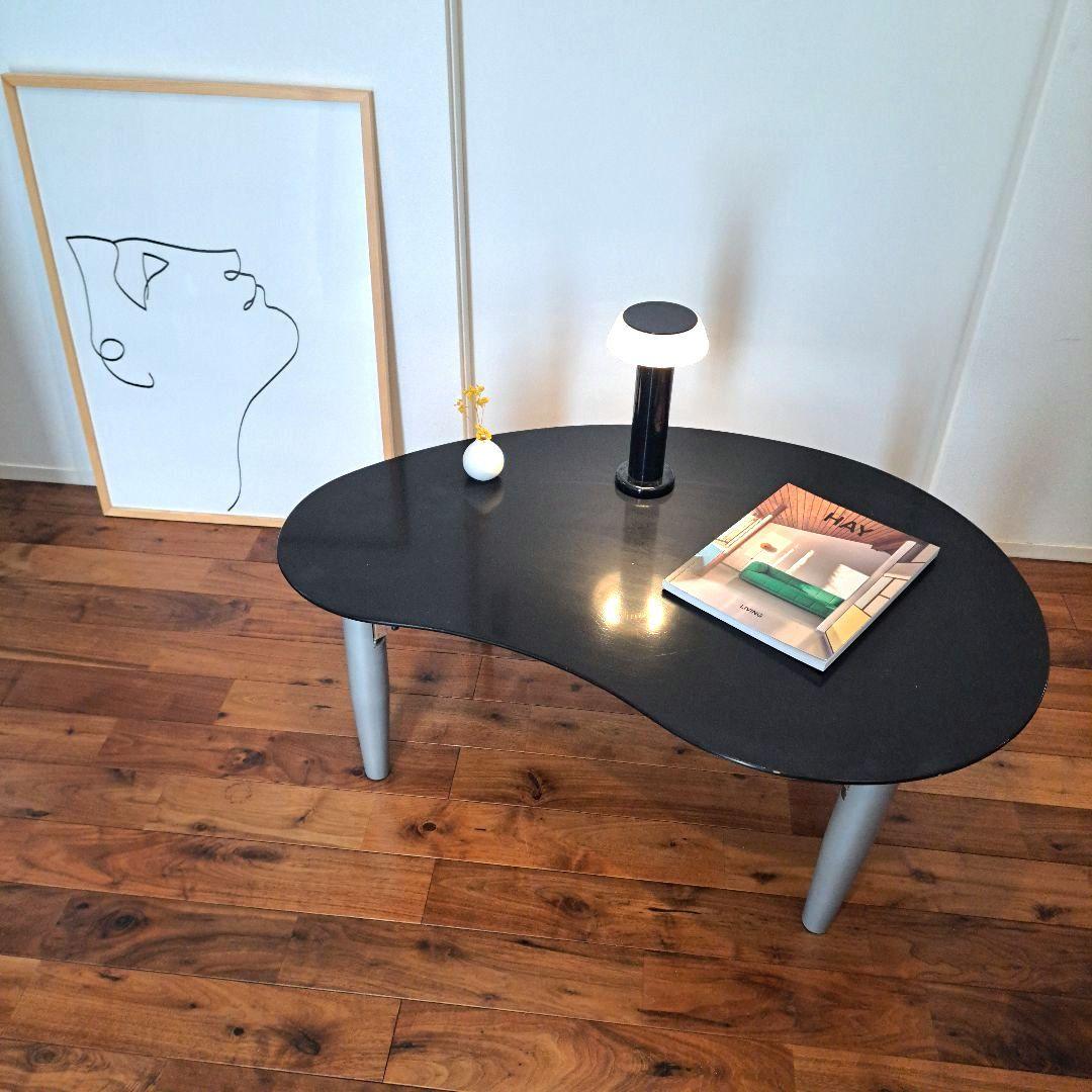 90s ポストモダン　フォールディングテーブル　レトロポップ　スペースエイジ