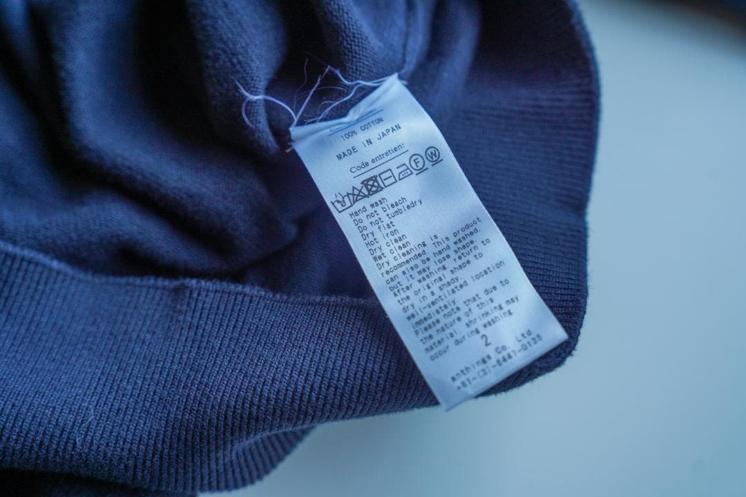 トップス A.PRESSE \"Polo Collar Cardigan\"