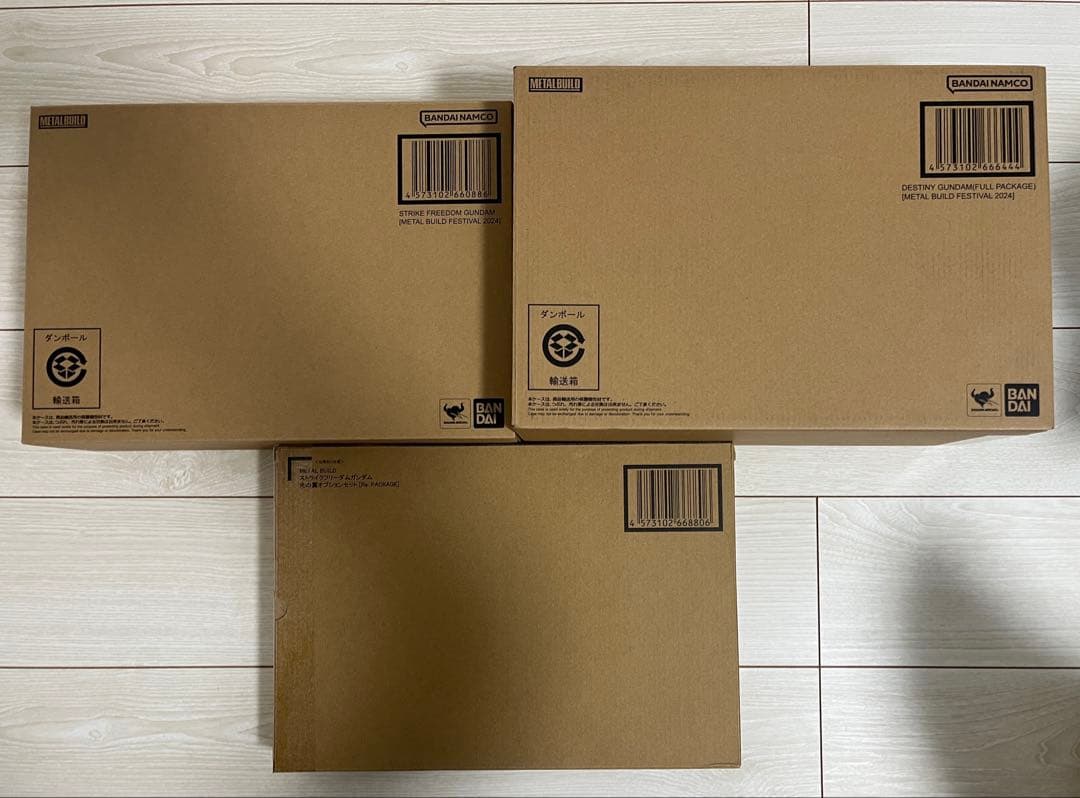 L BUILD 2024 ストライクフリーダム＆デスティニー & 光の翼