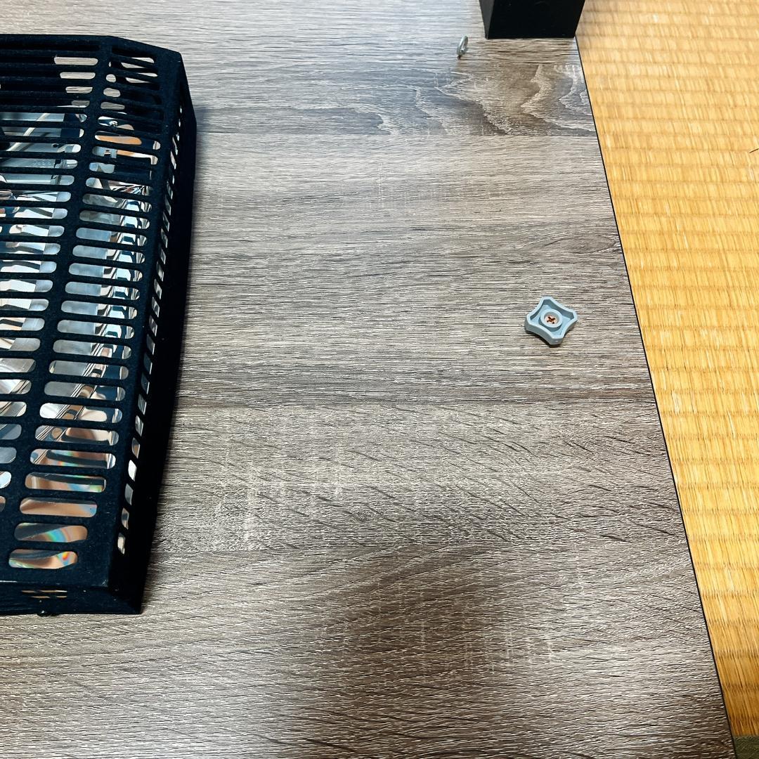 2021年製 ニトリ　木目調デザインのリビングこたつ(8060 VBR)　炬燵