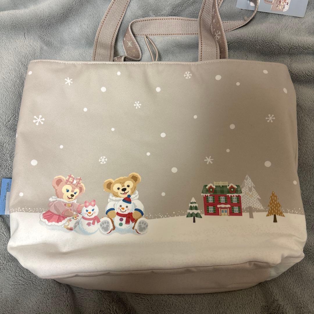 【新品・未使用品】✨ダッフィー　リバーシブルトートバッグ