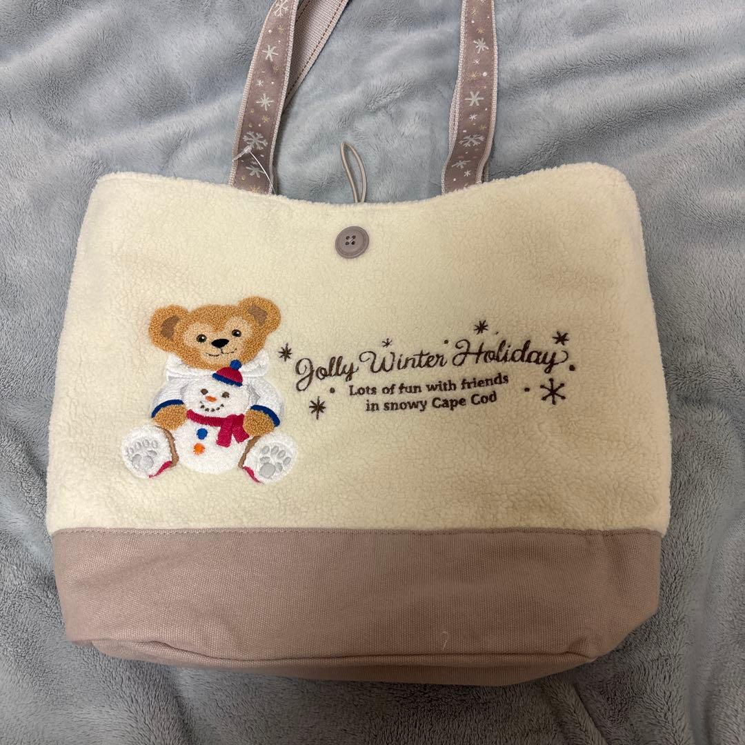 【新品・未使用品】✨ダッフィー　リバーシブルトートバッグ