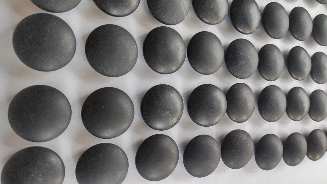 日向特製 蛤碁石 本蛤白＋本那智黒 月印34号