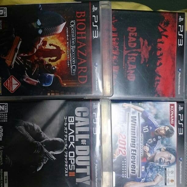 PS3カセット４枚