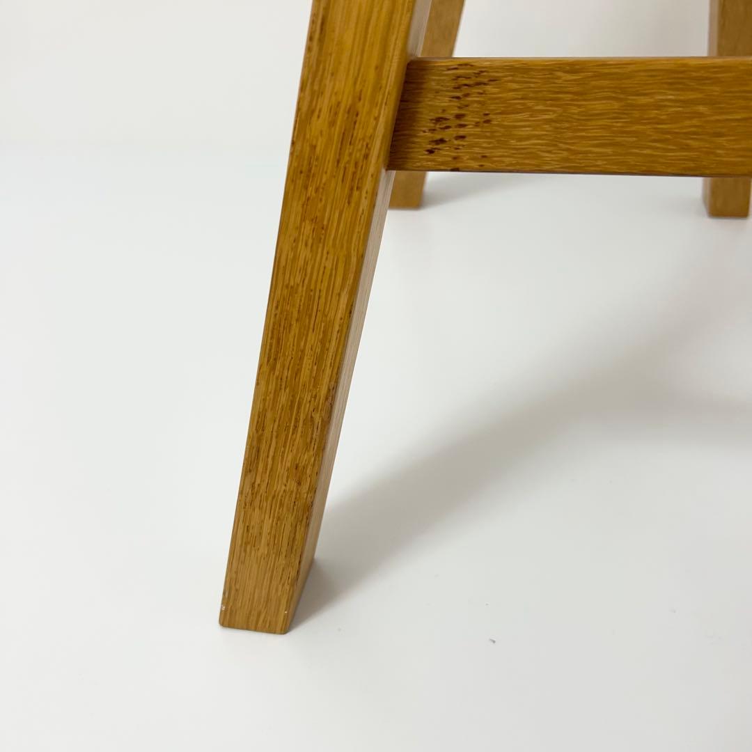 無印良品 MUJI ベンチ オーク材 小 廃盤品 スツール　②