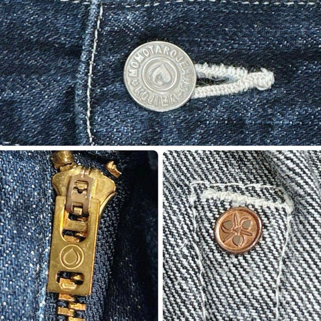 ✨極美品✨桃太郎ジーンズ 出陣 デニム スカート風パンツ ガウチョ ワイドパンツ