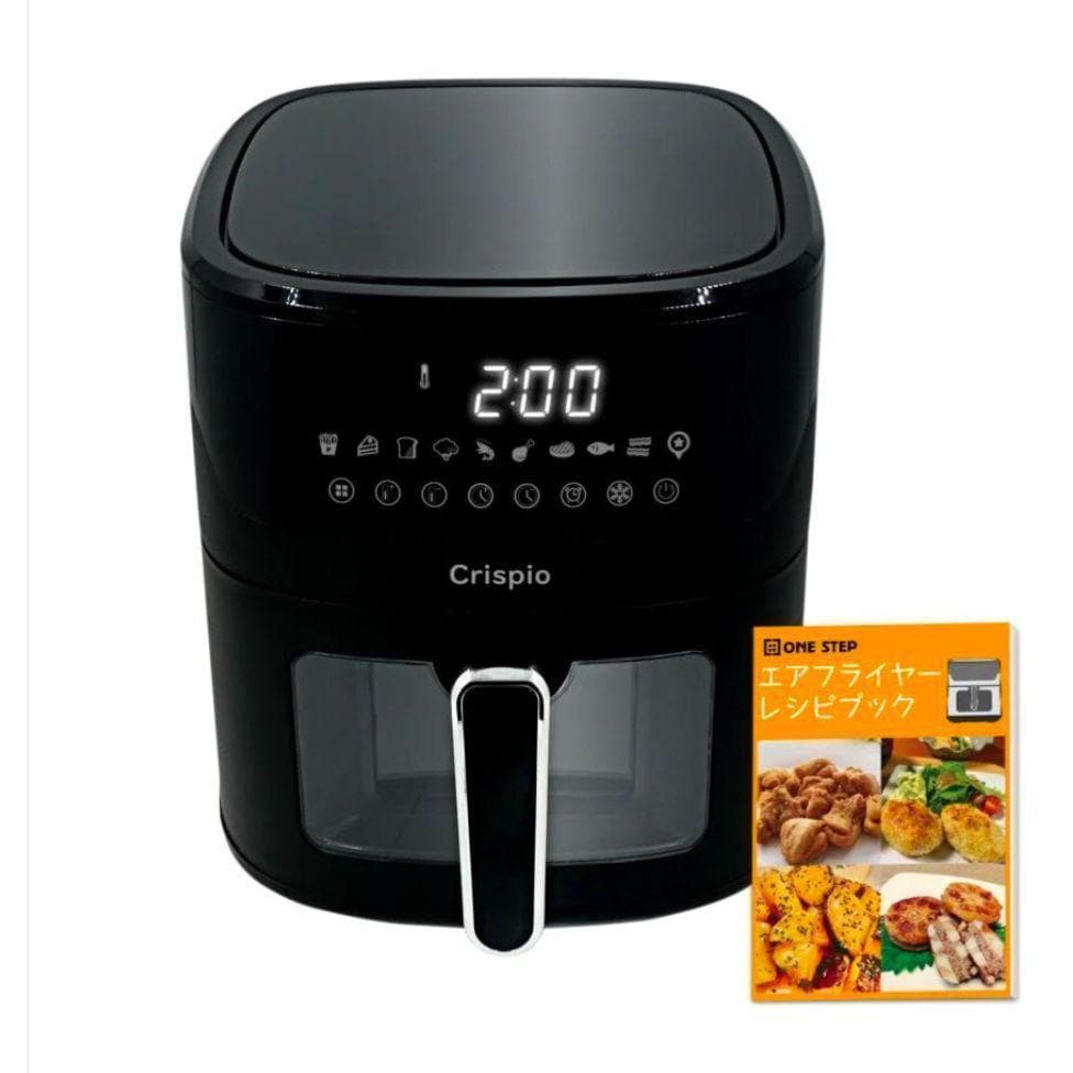新品 Crispio 多機能 ノンフライヤー 6.3L エアフライヤー 大容量