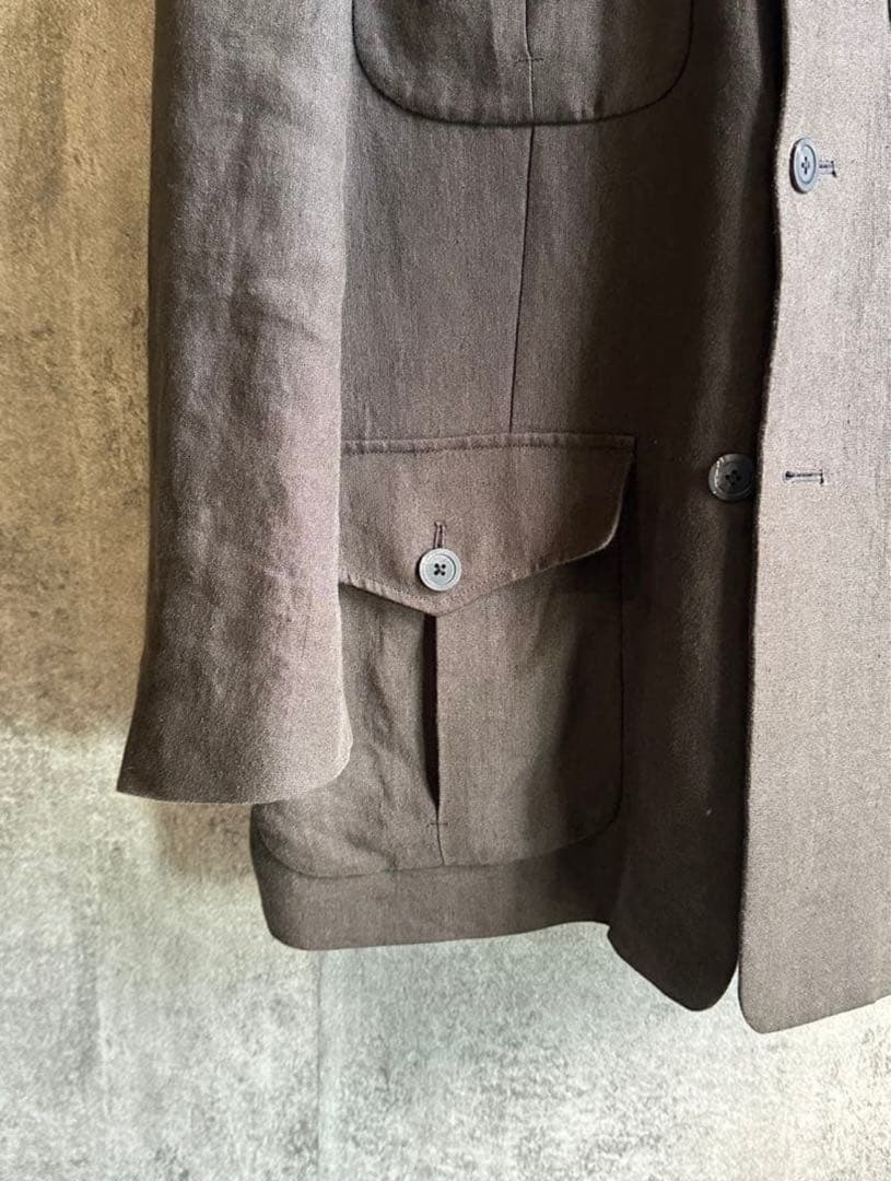 advent Safari linen jacket リネン サファリジャケット