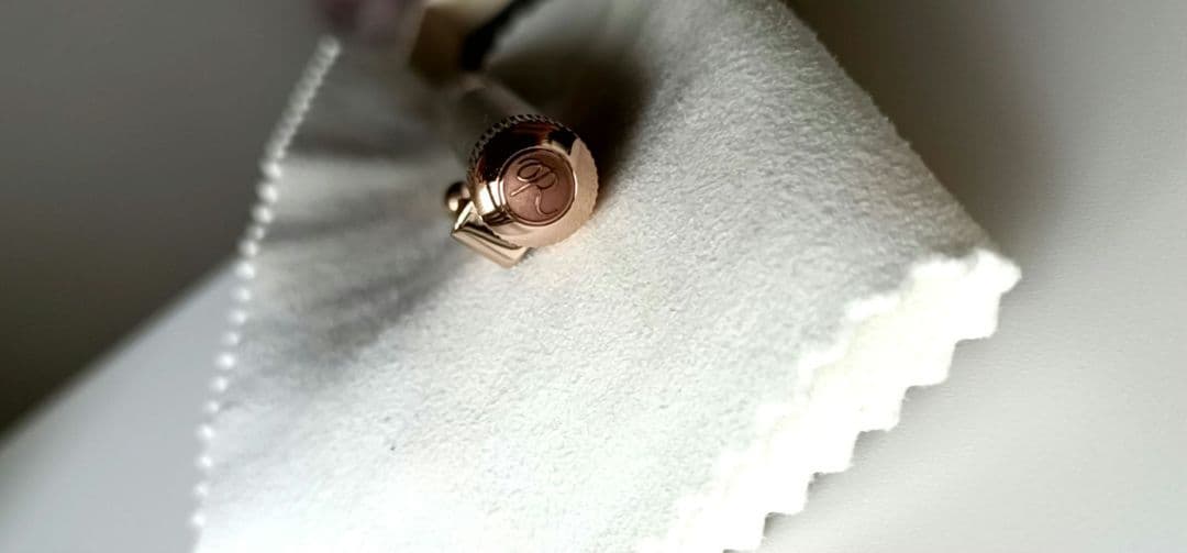 Romeo No.3 斑紋純銀色 / アプリコットゴールド 細軸