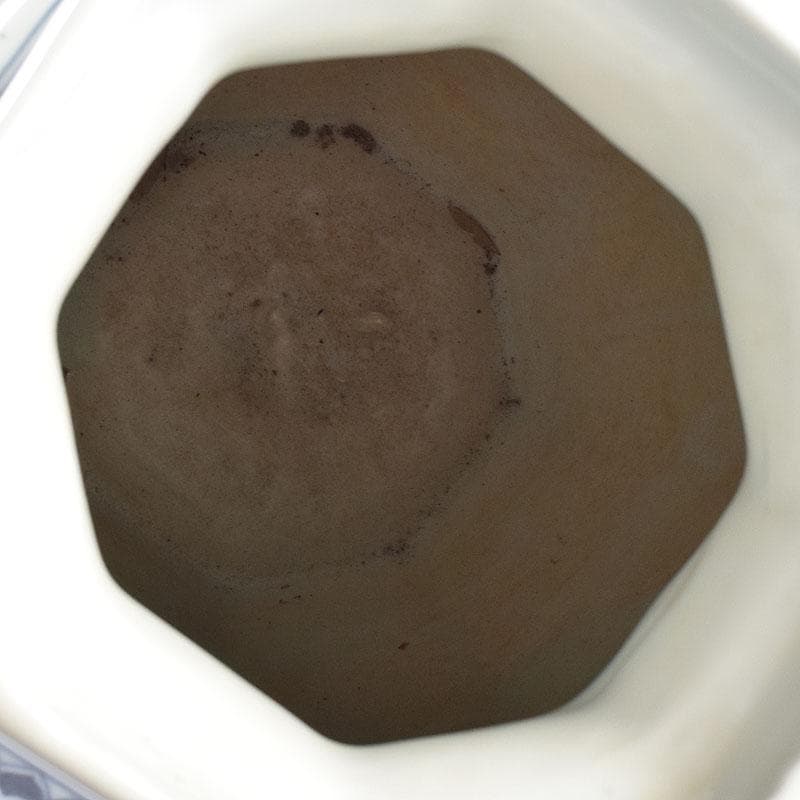 中国　青花　花弁文　八角面取瓶　壺　C　8945A