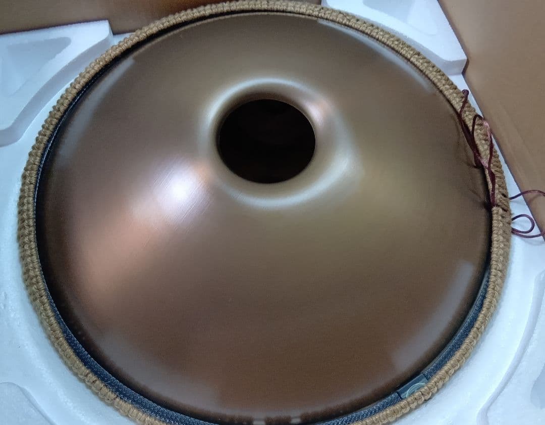 ハンドパン　小さめの49センチ Dマイナー 10音　A＝432Hz 新品