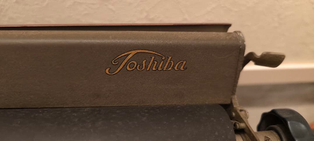 昭和レトロ 東芝 和文タイプライター 1400FL　動作未確認