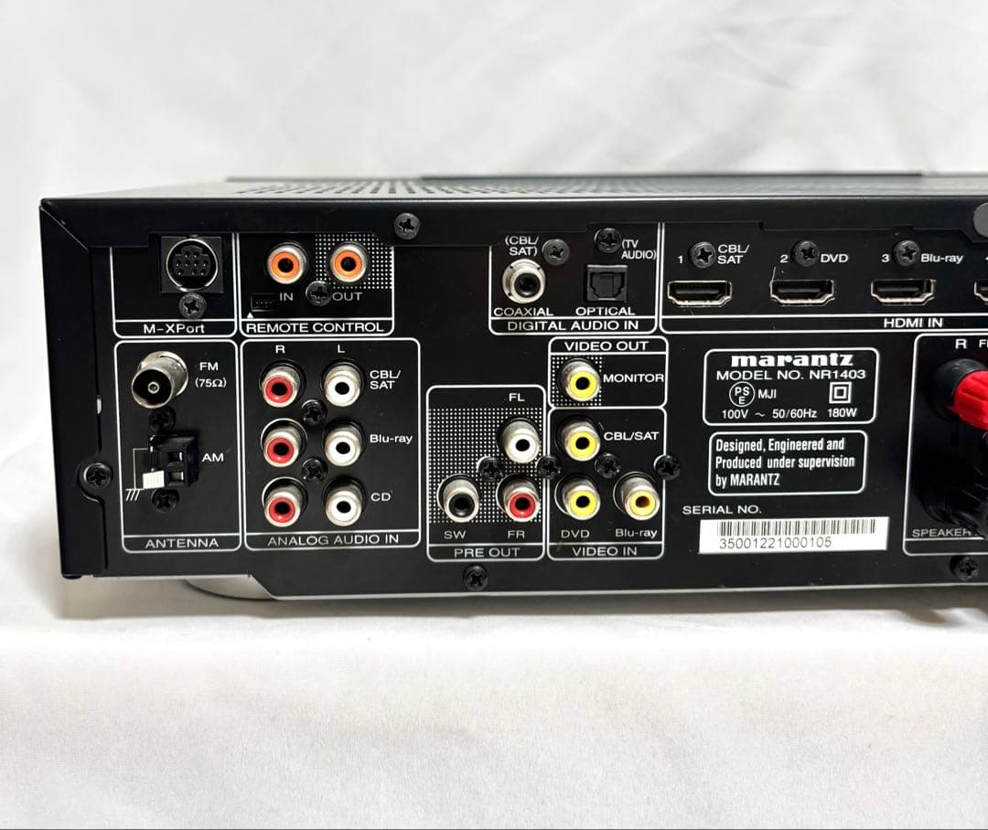 【動作確認済】MARANTZ AVアンプ NR1403 2012年製