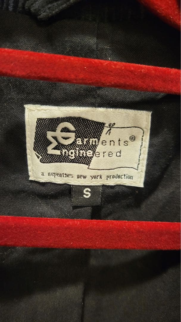 希少旧タグ✨00s エンジニアドガーメンツ コーデュロイ セットアップ 紺 S