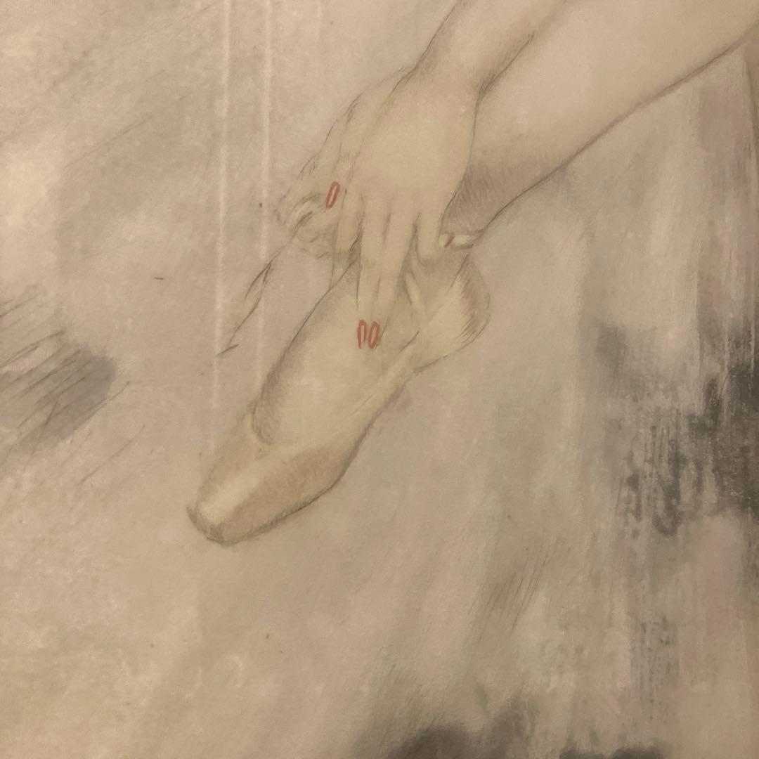 ルイ イカール 【バレリーナ】エッチング