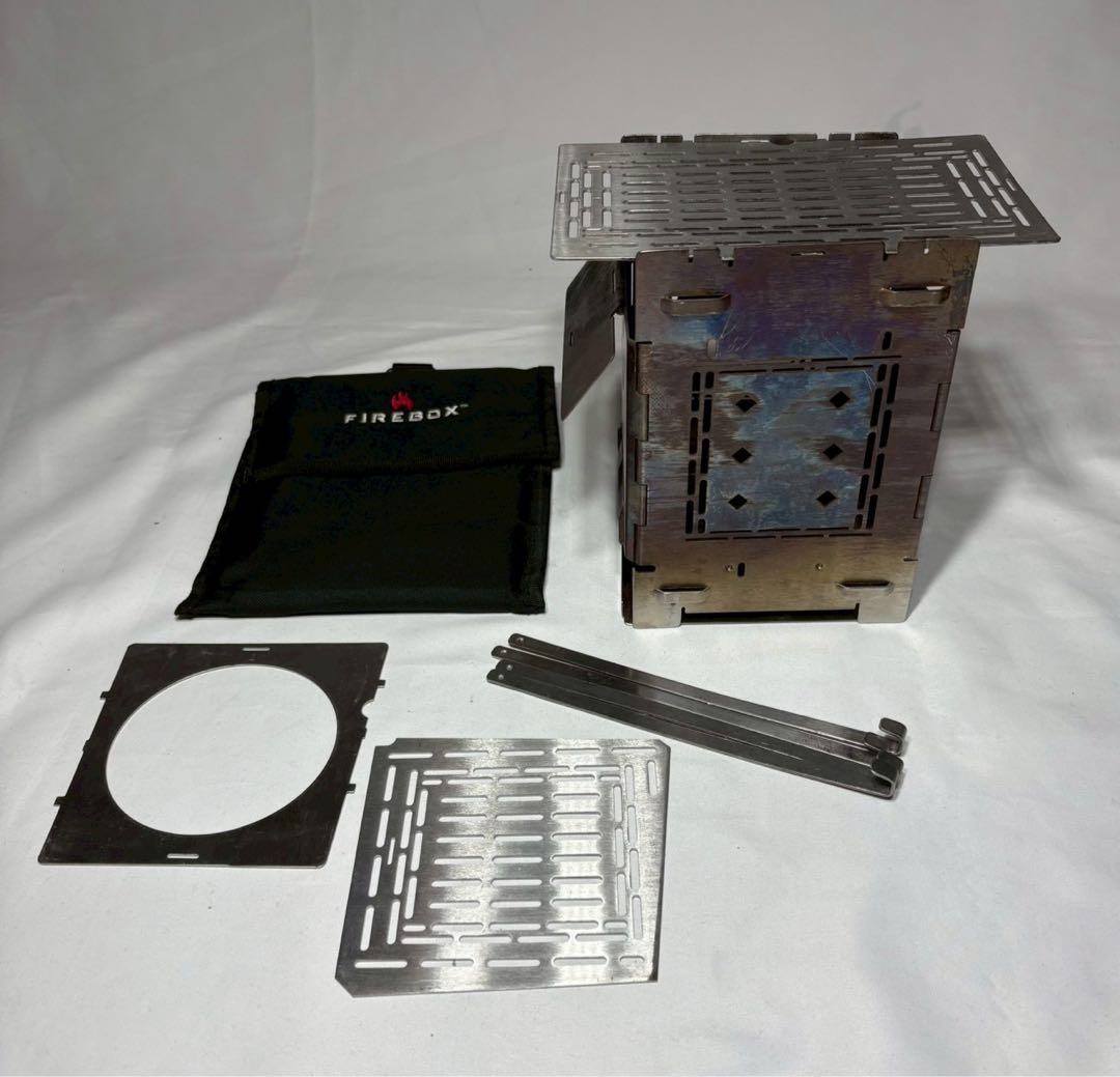 FIREBOX 焚き火台 コンパクトで折りたたみ可能 収納バッグ