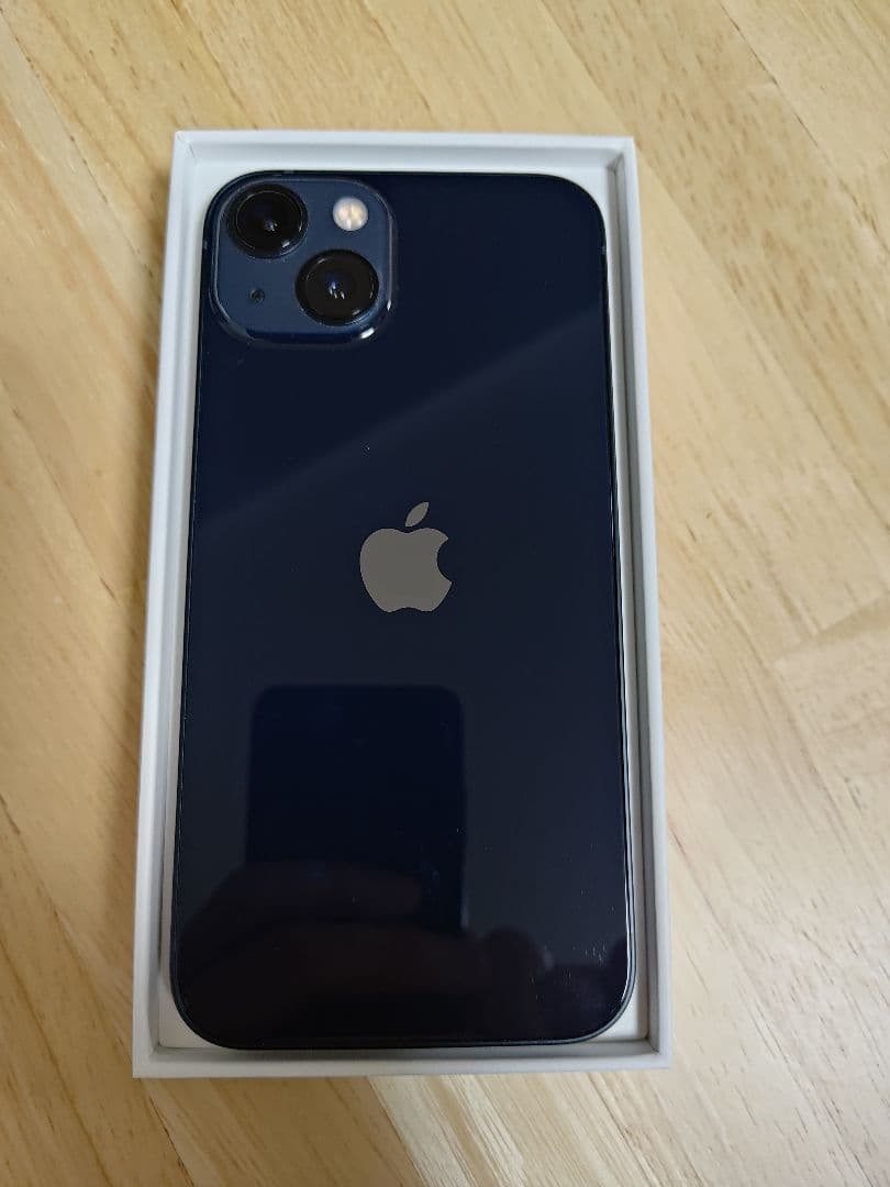 【極美品】iPhone13 本体 128GB ミッドナイト