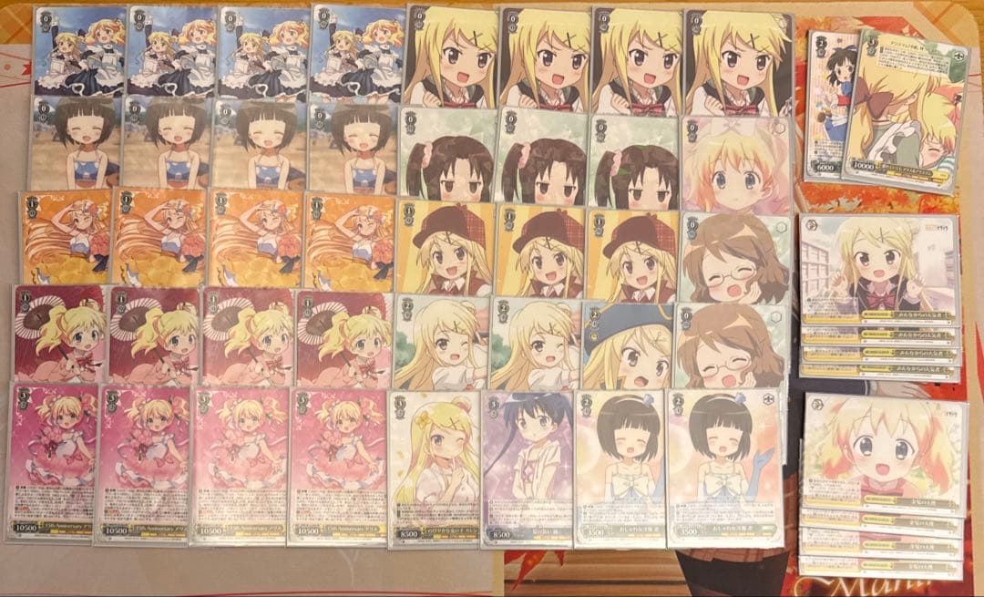 ヴァイスシュヴァルツ きんいろモザイク 8枝デッキ+α