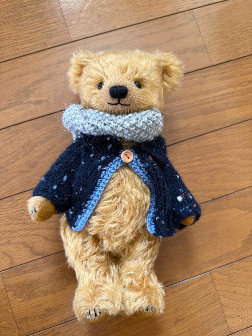 マ*ン様 作家様　ベージュとネイビーのクマ