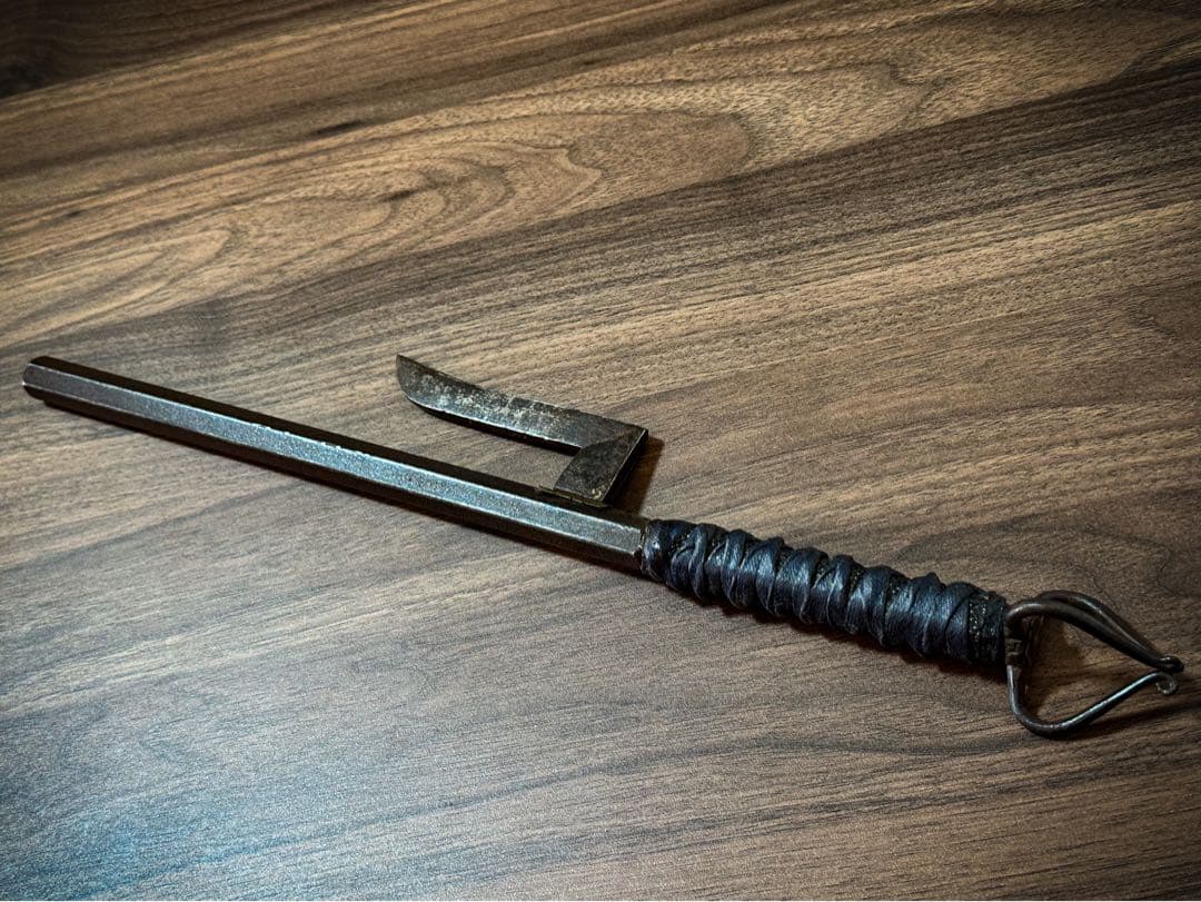 時代武具　十手　鮫皮