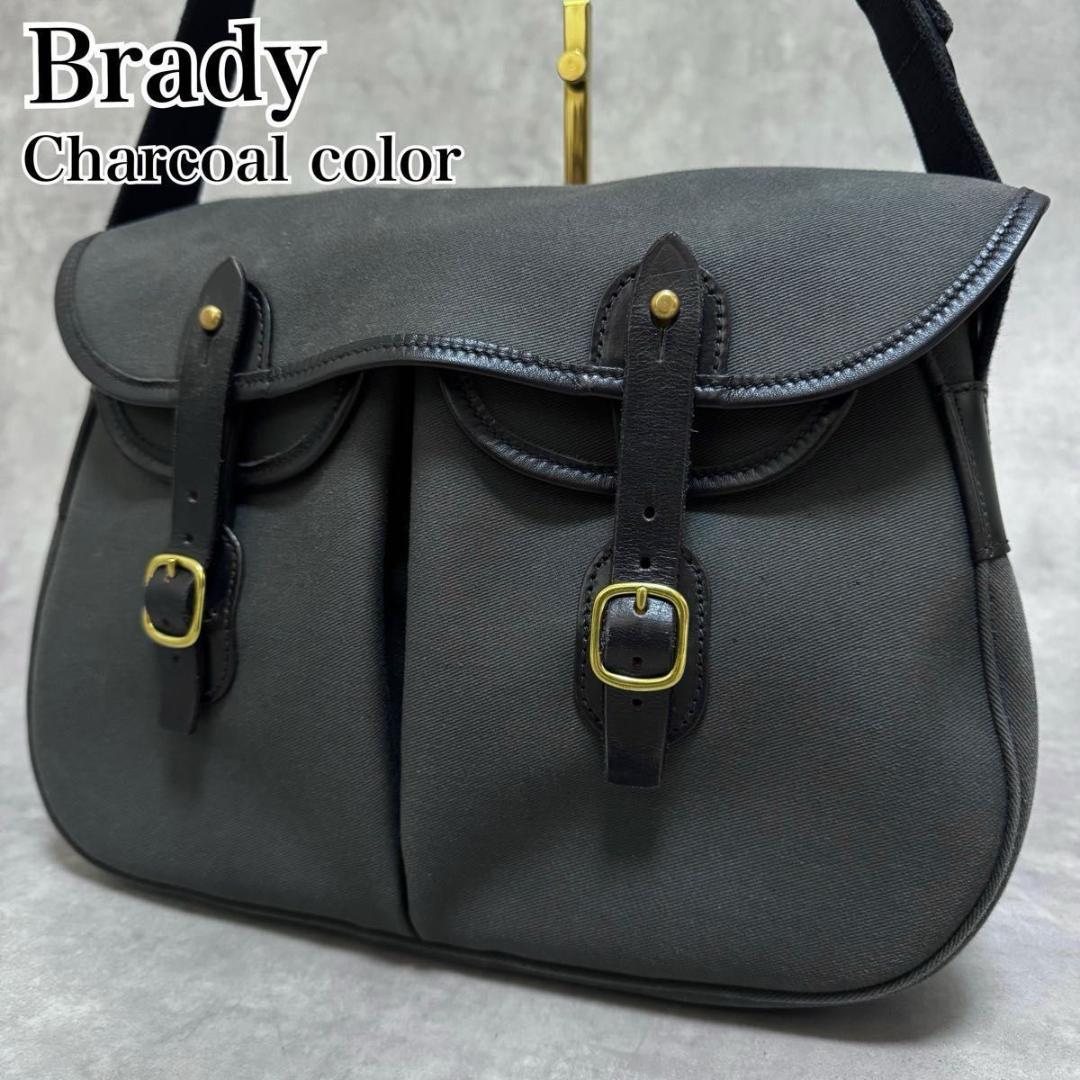 arata Brady アリエルトラウト スモール チャコール ショルダー