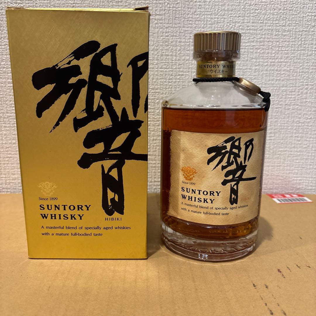 サントリーウイスキー響　裏ゴールドラベル　箱付き　未開封（4）