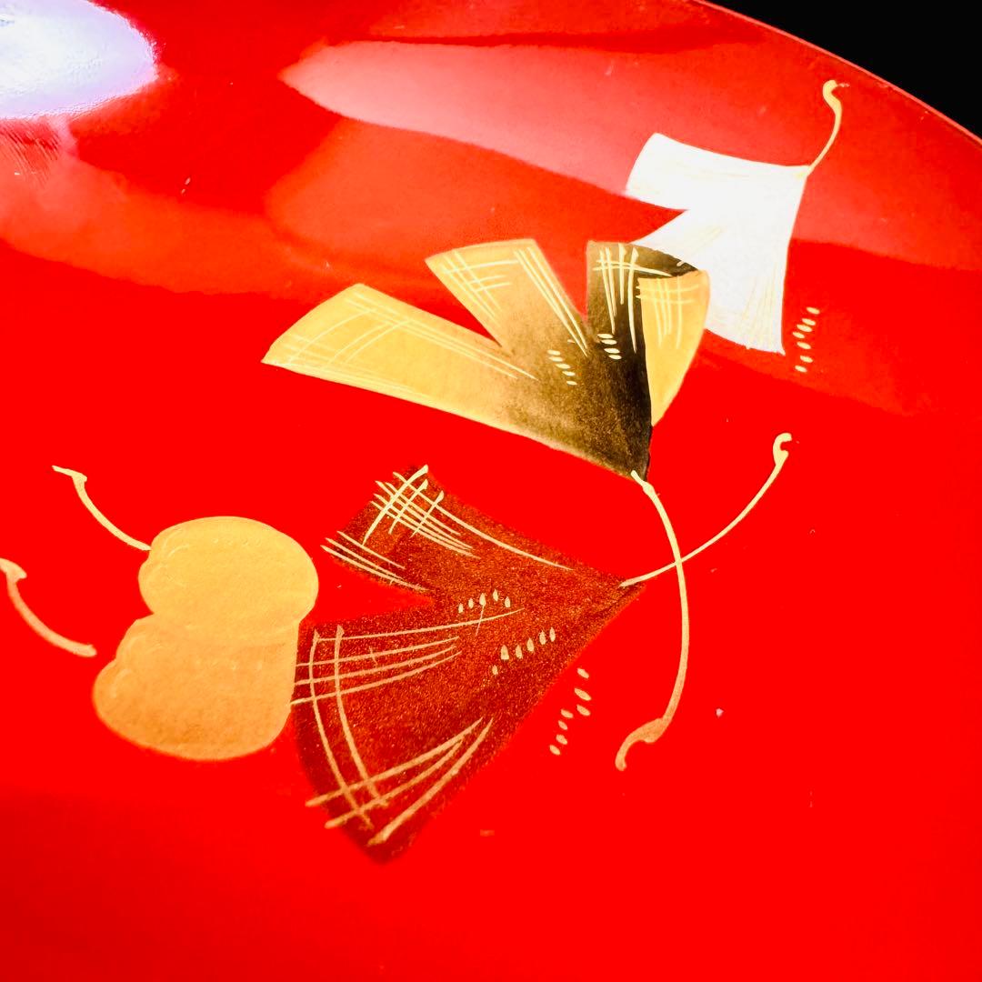 漆器　輪島塗　木製　蒔絵　溜塗　吸物椀　蓋付椀　汁椀　10客 木箱