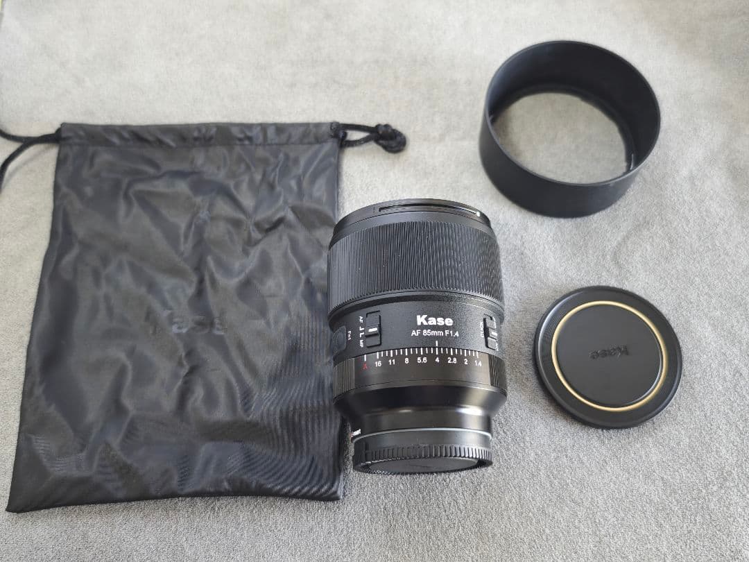 新品同様 Kase AF 85mm F1.4 レンズ ソニーE