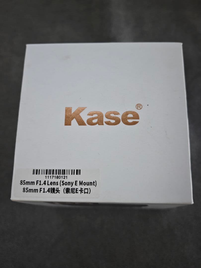 新品同様 Kase AF 85mm F1.4 レンズ ソニーE