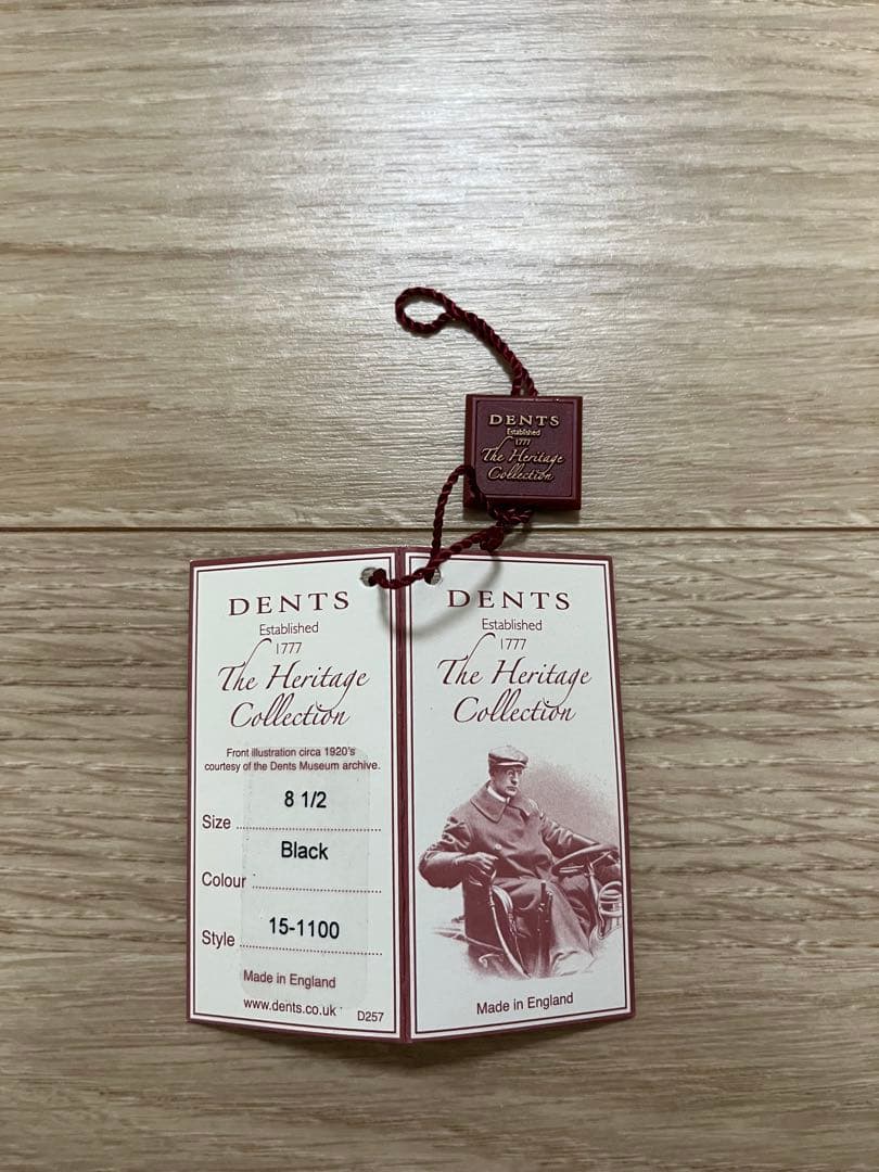 DENTS タッチパネル対応ヘアシープグローブ（裏地なし） 15-1100