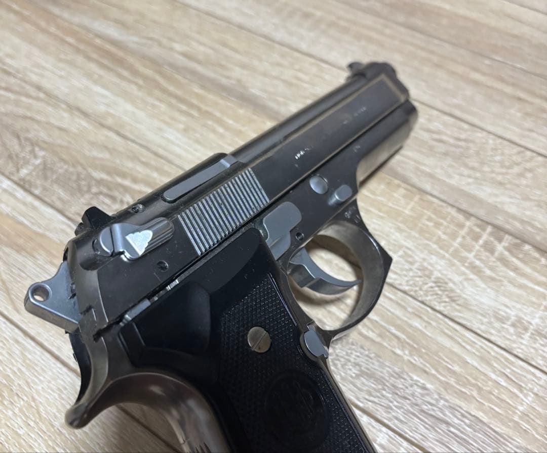 マルシン　モデルガン　ベレッタ92 2丁セット（シルバー、ブラック）