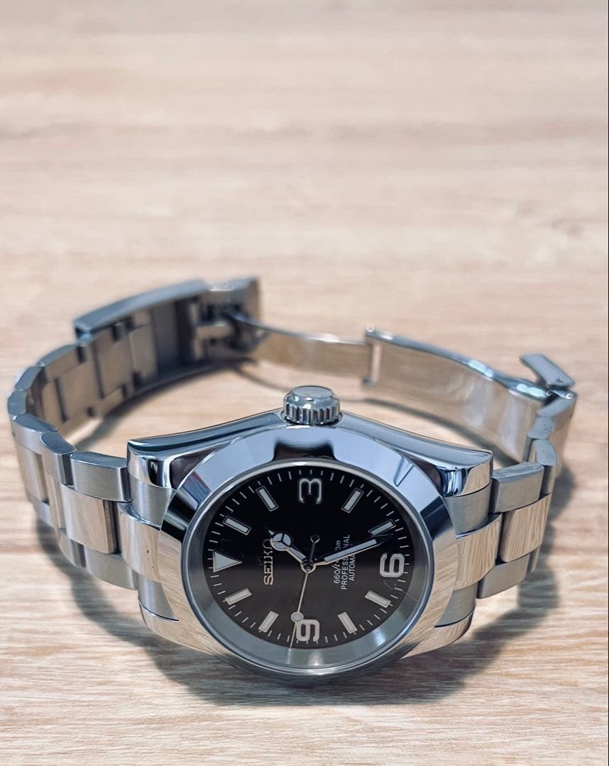 NH35搭載オマージュカスタム時計