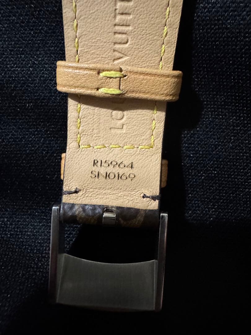 ルイヴィトン タンブール モノグラム　キャンバス　ストラップ　アップルウォッチ