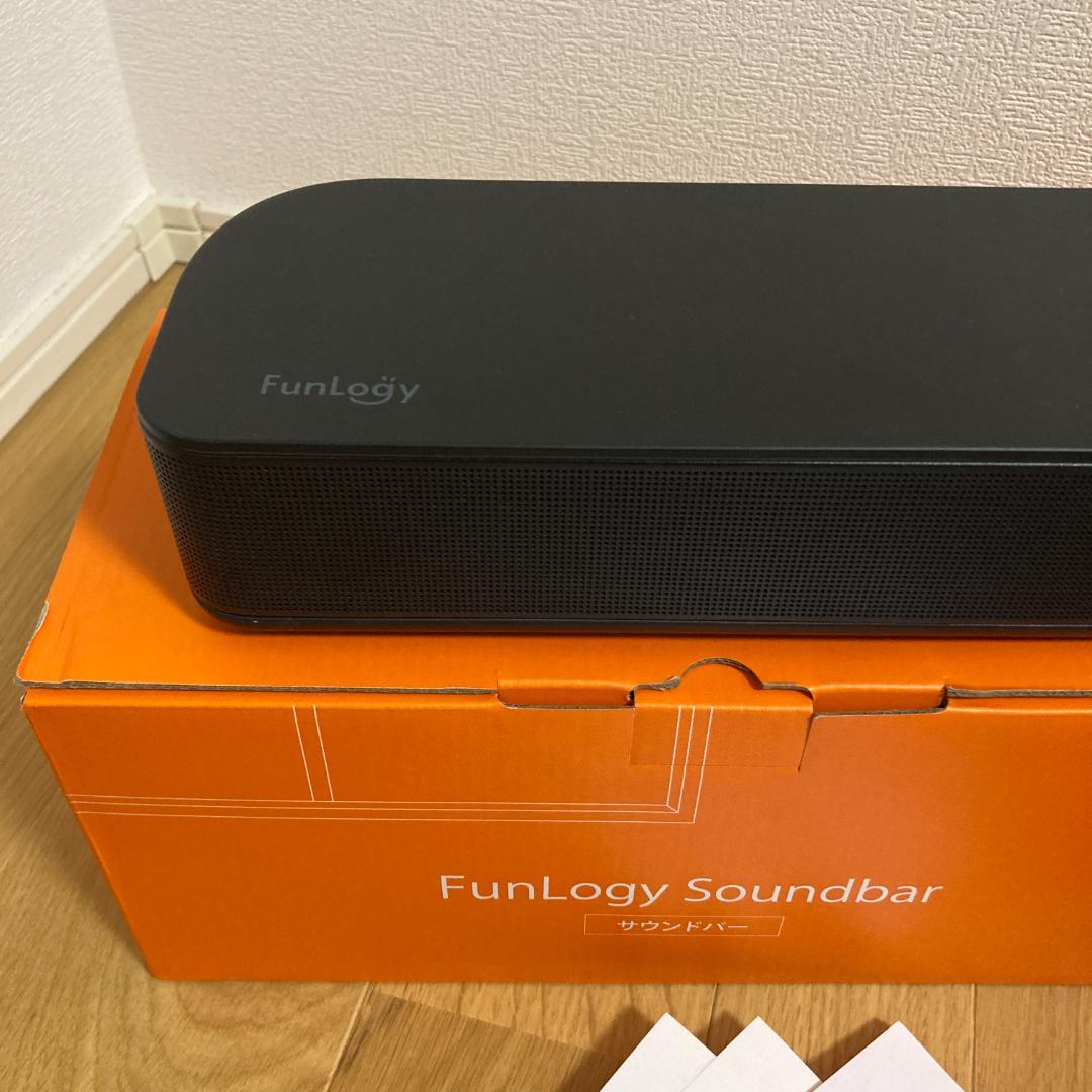 [美品] FunLogy Soundbar ブラック 送料無料