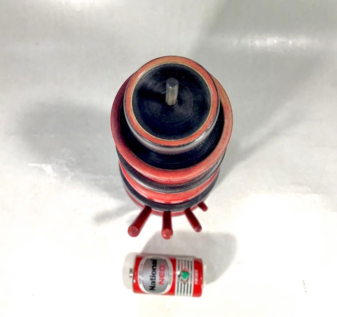 昭和レトロ 廃絶品 佐野つとむ 変わり 独楽 郷土玩具 江戸独楽 富士 こけし