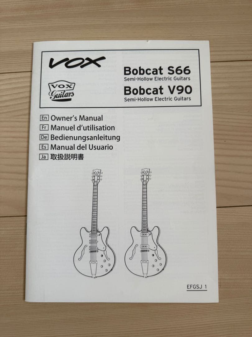 VOX / Bobcat V90 セミアコ ギター ハードケース付属