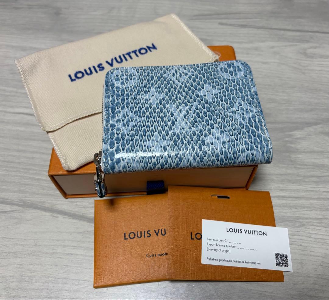 超希少⭐︎LOUIS VUITTON モノグラム パイソン ケース 小銭入れ