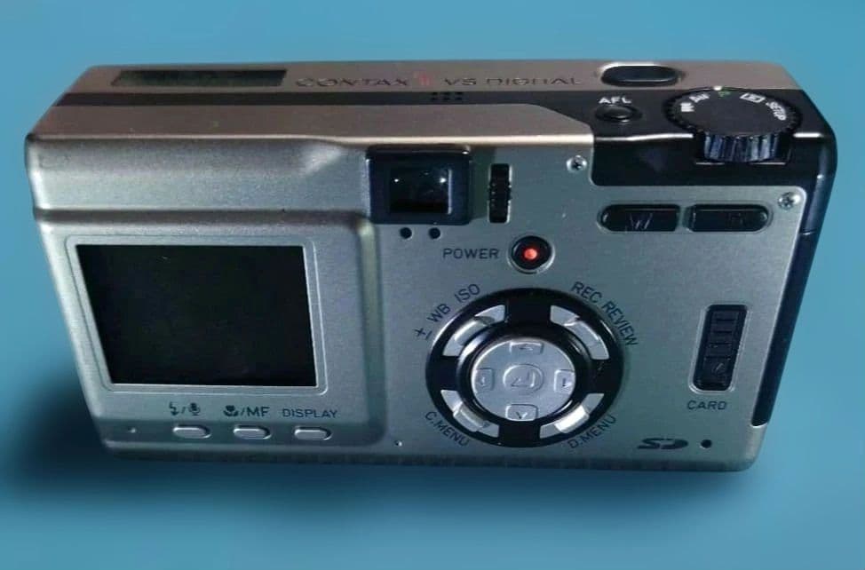 中古かつ動作品かつ美品「CONTAX TVS DIGITAL」＋付属品