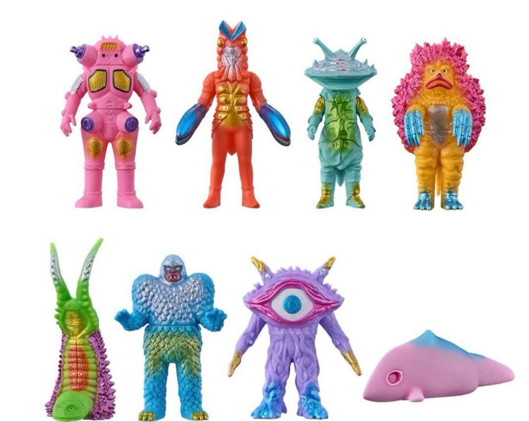 カイジュウカラーズ KAIJU COLORSコンプ 8体セット