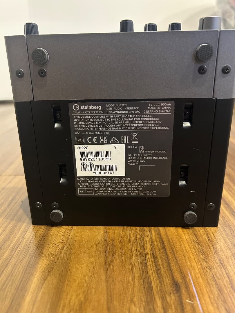 STEINBERG (スタインバーグ) オーディオインターフェイスUR22C