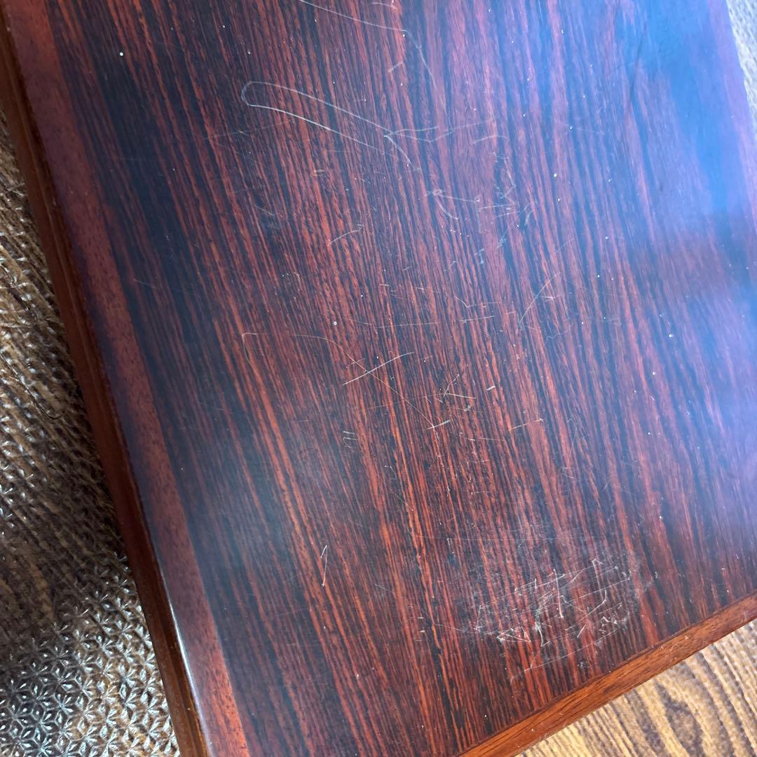 縁起物　七福神　木彫り　置物　台付き